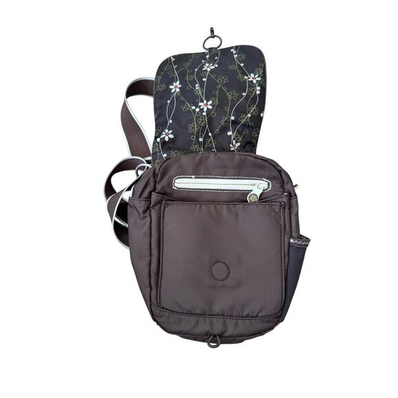 Sherpani Crossbody bag/purse, Lots of pockets! Brown Canvas - Picture 3 of 12